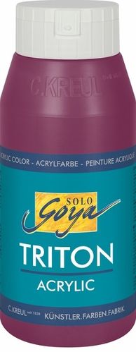 Solo Goya Acrylfarbe TRITON ACRYLIC BASIC - Bordeaux 750ml