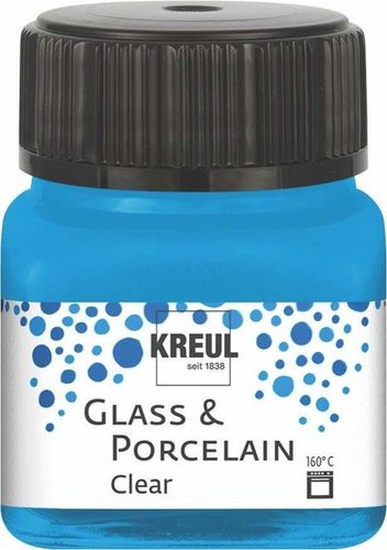Glass & Porcelain Clear - Wasserblau