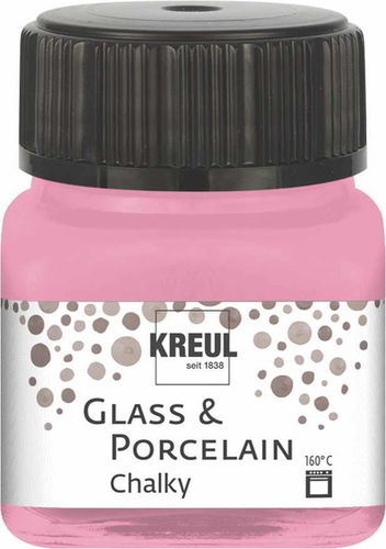 Glass & Porcelain Chalky - Candy Rose