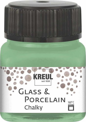 Glass &amp; Porcelain Chalky - Rosemary Green