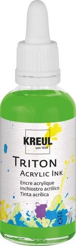 Kreul Triton Acrylic Ink - Gelbgrün 50ml