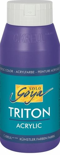 Solo Goya Acrylfarbe TRITON ACRYLIC BASIC - Violett 750ml