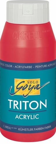 Solo Goya Acrylfarbe TRITON ACRYLIC BASIC - Weinrot 750ml