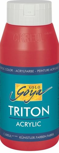 Solo Goya Acrylfarbe TRITON ACRYLIC BASIC - Karmin 750ml