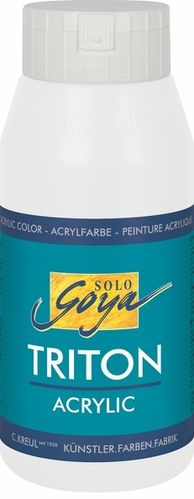 Solo Goya Acrylfarbe TRITON ACRYLIC BASIC - Mischweiß 750ml