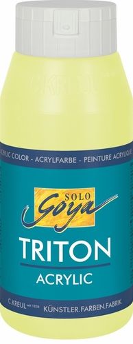 Solo Goya Acrylfarbe TRITON ACRYLIC BASIC - Lichtgrün 750ml