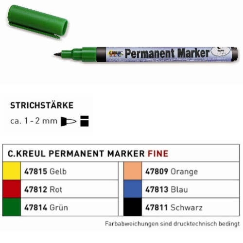 Permanent Marker "Fine"