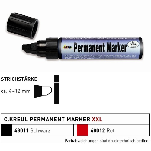 Permanent Marker "XXL"