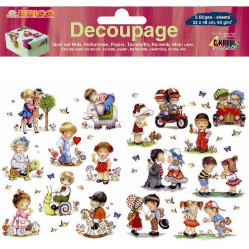 Decoupage-Papier "Kinderfreunde"