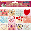 Decoupage-Papier "Sweet Hearts"