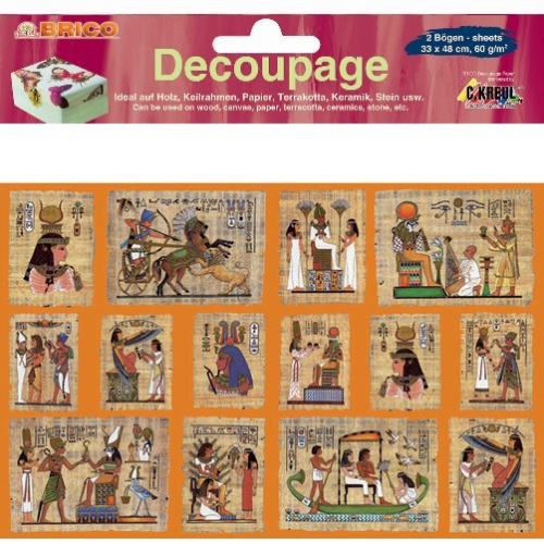 Decoupage-Papier "Ägypten"
