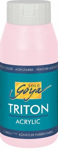 Solo Goya Acrylfarbe TRITON ACRYLIC BASIC - Hellrosa 750ml