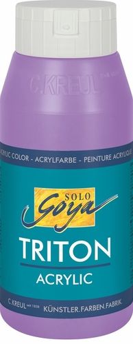 Solo Goya Acrylfarbe TRITON ACRYLIC BASIC - Flieder 750ml