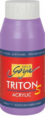 Solo Goya Acrylfarbe TRITON S ACRYLIC BASIC - Flieder 750ml