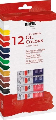 el Greco Ölfarben 12er Set