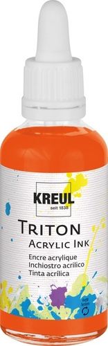Kreul Triton Acrylic Ink - Echtorange 50ml
