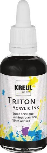 Kreul Triton Acrylic Ink - Schwarz 50ml