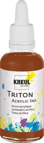 Kreul Triton Acrylic Ink - Oxydbraun dunkel 50ml