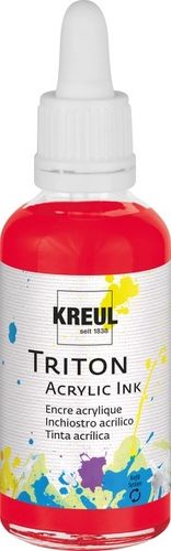 Kreul Triton Acrylic Ink - Kirschrot 50ml