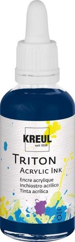 Kreul Triton Acrylic Ink - Dunkelblau 50ml