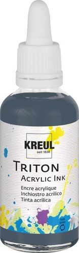 Kreul Triton Acrylic Ink - Graphite 50ml