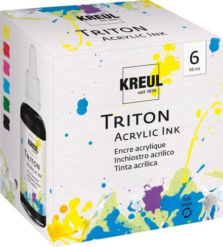 Kreul Triton Acrylic Ink - 6er Set