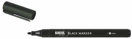 KREUL Black Marker - medium
